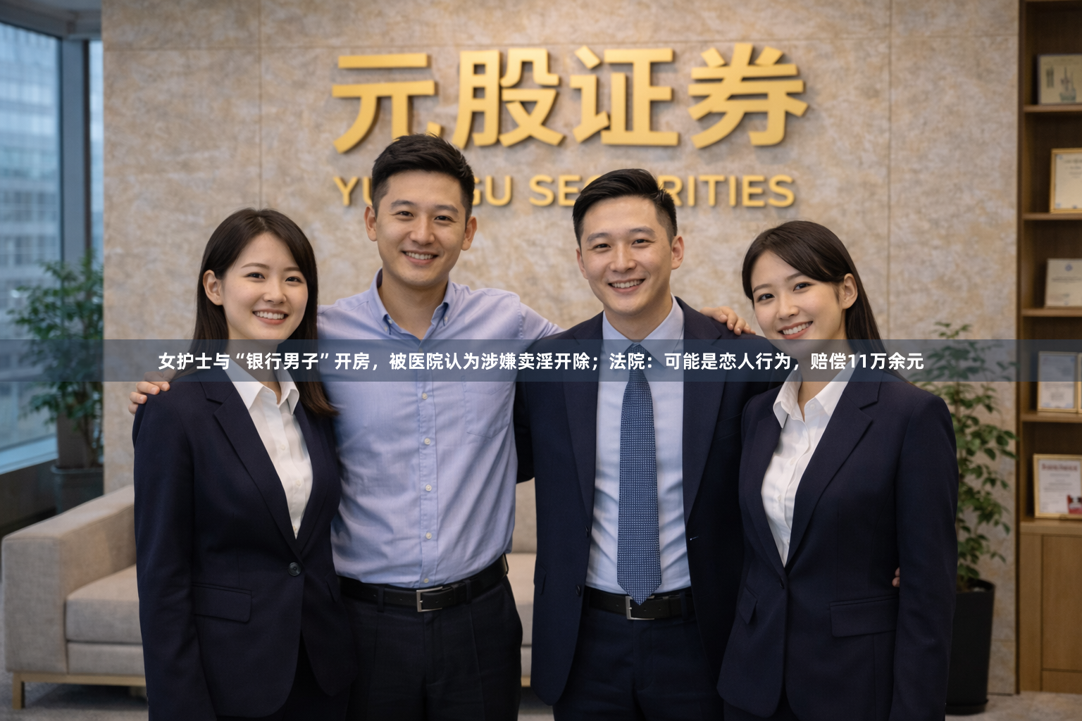 女护士与“银行男子”开房,被医院认为涉嫌卖淫开除;法院:可能是恋人行为,赔偿11万余元